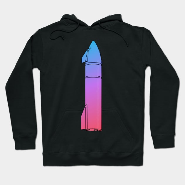 Starship Gradient Hoodie by kkingsbe